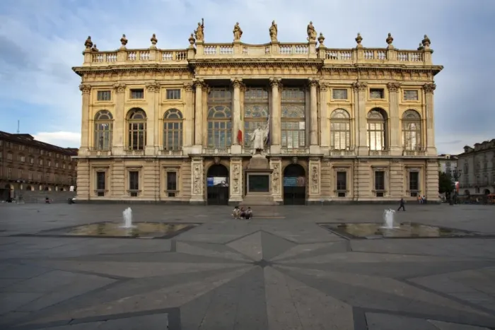 Framed Print : Museum of Ancient Art at Palazzo Madama in Piazza Castello, Turin, Piedmont, Italy, Europe Framed Print : Museum of Ancient Art at Palazzo Madama in Piazza Castello, Turin, Piedmont, Italy, Europe