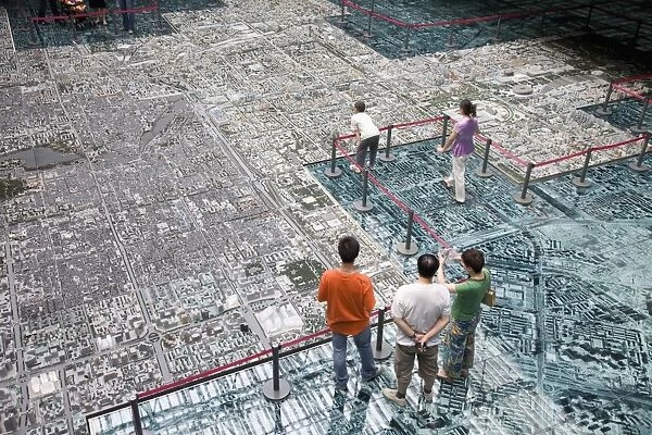 Museum of Beijing City Planning, Beijing, China, Asia