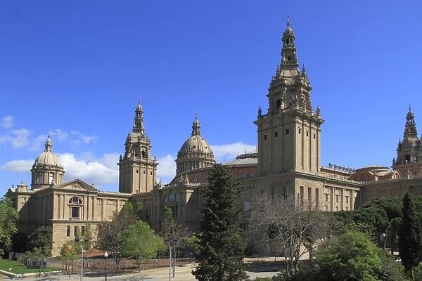 Museum of Catalan Art, National Palace, Montjuic, Barcelona, Catalunya, Spain, Europe