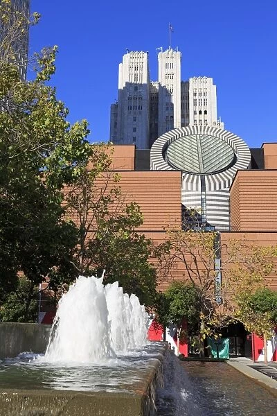 Museum of Modern Art and Yerba Buena Gardens, San Francisco, California, United States of America, North America