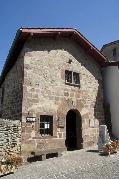 Museum, formerly a prison, St. Jean Pied de Port, Basque country, Pyrenees-Atlantiques