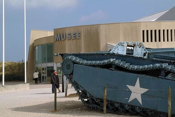 Museum, Utah Beach, where American Forces landed on D-Day in June 1944 during the Second World War