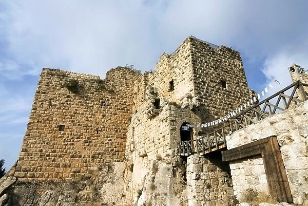 Muslim military fort of Ajloun, Jordan, Middle East