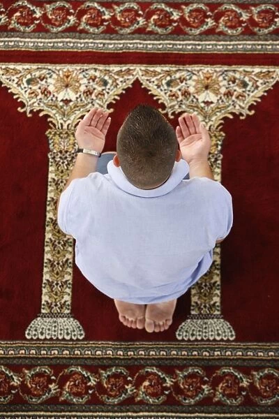 Muslim prayer, Vlora, Albania, Europe