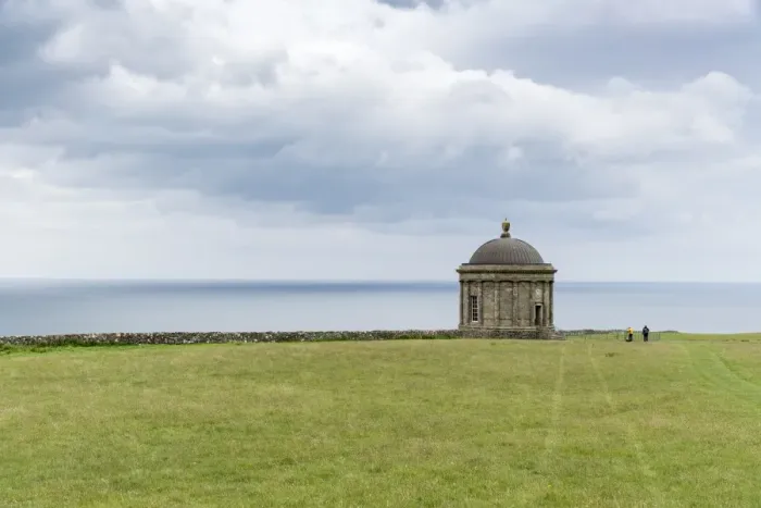 Framed Print : Mussenden Temple, Castlerock, County Londonderry, Ulster region, Northern Ireland