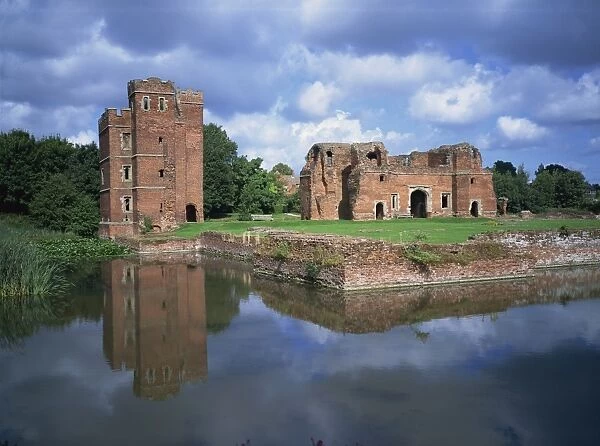 Muxloe Castle, Kirby, Leicestershire, England, United Kingdom, Europe
