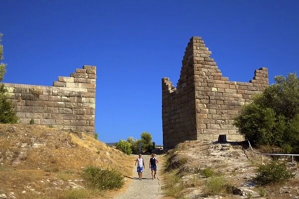 Myndos Gate, Bodrum, Anatolia, Turkey, Asia Minor, Eurasia