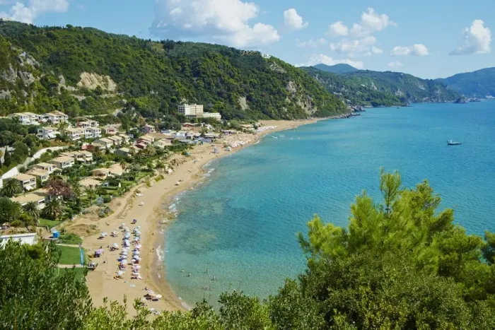Framed Print : Myrtiotissa Beach, Corfu, Ionian Islands, Greek Islands, Greece, Europe Framed Print : Myrtiotissa Beach, Corfu, Ionian Islands, Greek Islands, Greece, Europe
