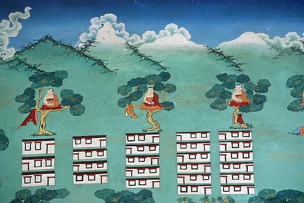 The Myth of Shangri La, Kopan monastery, Kathmandu, Nepal, Asia