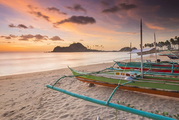 Nacpan Beach, El Nido, Palawan, Mimaropa, Philippines, Southeast Asia, Asia