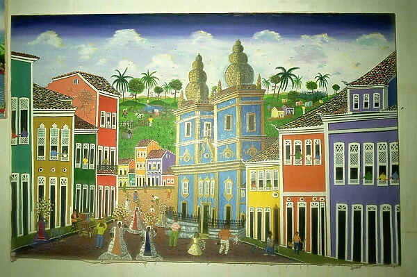 Naive art, Salvador, Brazil, South America