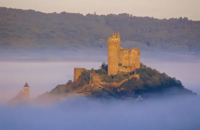 Framed Print : Najac Castle, Aveyron, Midi Pyrenees, France, Europe Framed Print : Najac Castle, Aveyron, Midi Pyrenees, France, Europe