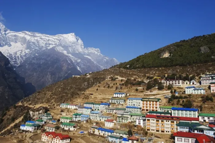 Framed Print : Namche Bazar, Solu Khumbu Everest Region, Sagarmatha National Park, Himalayas Framed Print : Namche Bazar, Solu Khumbu Everest Region, Sagarmatha National Park, Himalayas