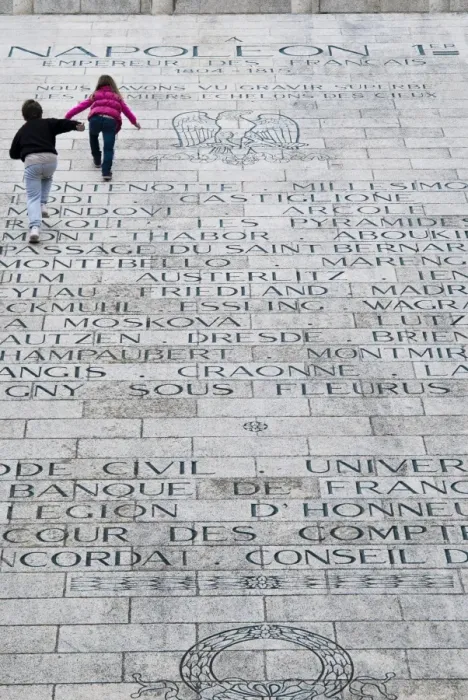 Framed Print : Names of battles fought by Napoleon, Memorial to Napoleon in Place du Casone, Ajaccio, Corsica, France, Europe Framed Print : Names of battles fought by Napoleon, Memorial to Napoleon in Place du Casone, Ajaccio, Corsica, France, Europe