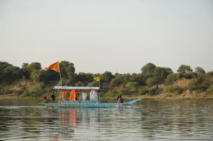 Framed Print : Narmada River Framed Print : Narmada River