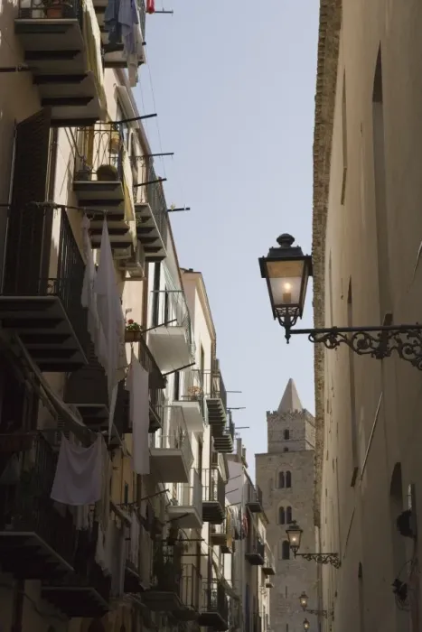 Framed Print : Narrow street Framed Print : Narrow street