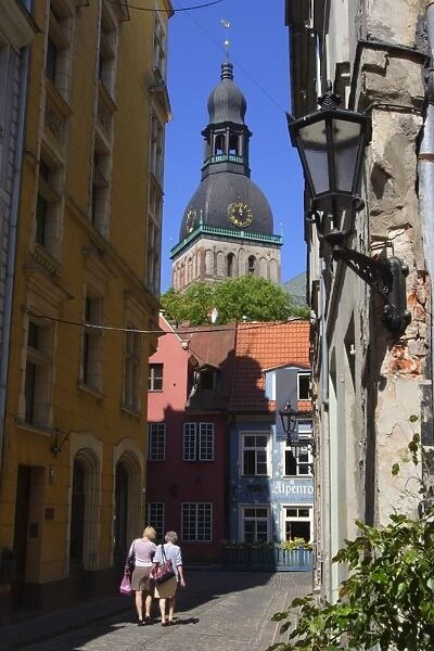 Narrow streets of Riga