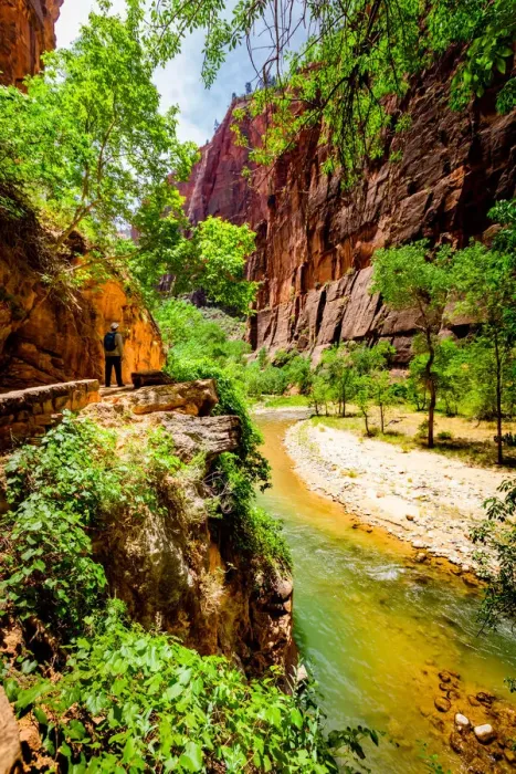 Framed Print : The Narrows Canyon Trail, Zion National Park, Utah, United States of America Framed Print : The Narrows Canyon Trail, Zion National Park, Utah, United States of America