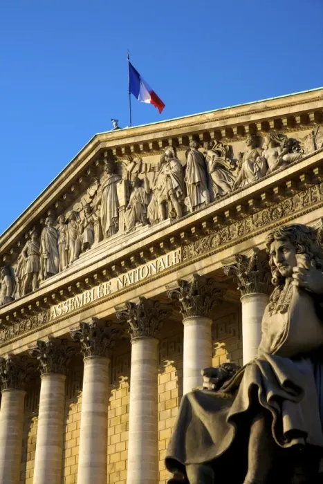Framed Print : National Assembly, Paris, France, Europe Framed Print : National Assembly, Paris, France, Europe
