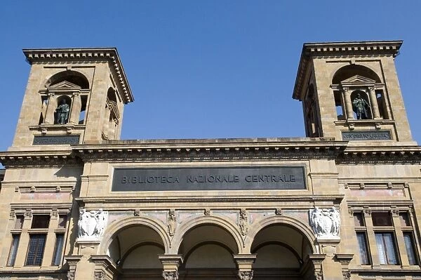 National Library, Florence (Firenze), UNESCO World Heritage Site, Tuscany, Italy, Europe