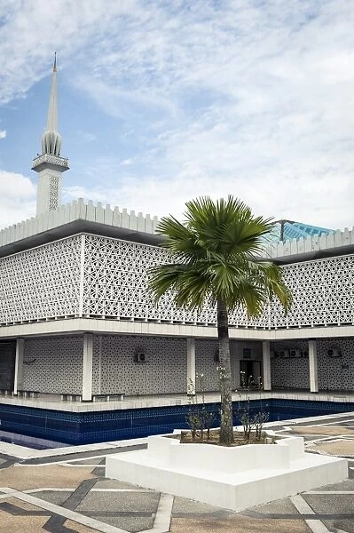 The National Mosque of Malaysia, Kuala Lumpur, Malaysia, Southeast Asia, Asia