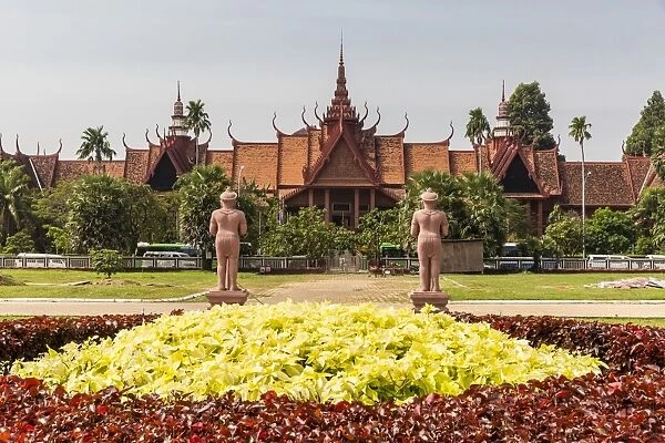 The National Museum of Cambodia in the capital city of Phnom Penh, Cambodia, Indochina, Southeast Asia, Asia