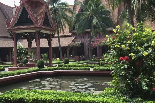 The National Museum, Phnom Penh, Cambodia, Indochina, Southeast Asia, Asia