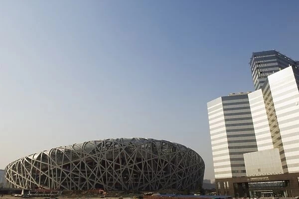National Stadium, 2008 Beijing Olympic venue, Beijing, China, Asia
