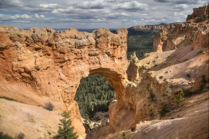 Framed Print : Natural Bridge, Bryce Canyon National Park, Utah, United States of America, North America Framed Print : Natural Bridge, Bryce Canyon National Park, Utah, United States of America, North America