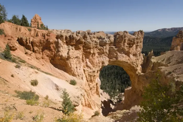 Framed Print : Natural Bridge, Bryce Canyon National Park, Utah, United States of America, North America Framed Print : Natural Bridge, Bryce Canyon National Park, Utah, United States of America, North America