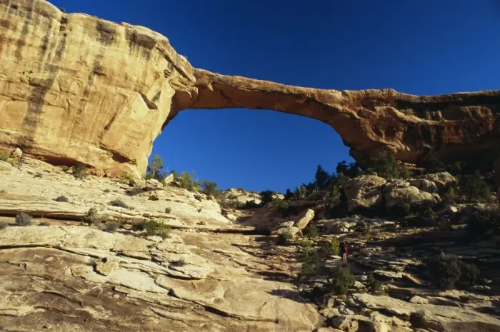 Framed Print : Natural Bridges National Park