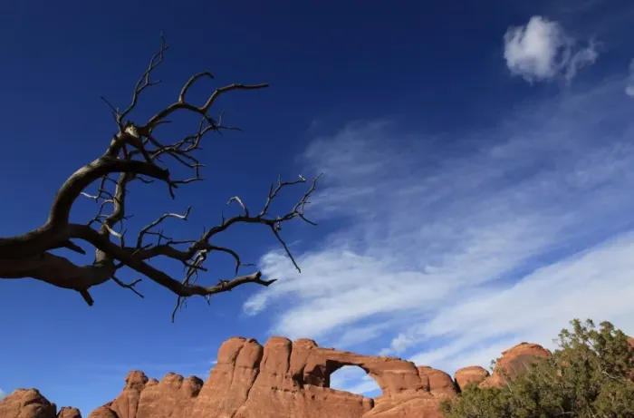 Framed Print : A natural sandstone rock arch in Arches National Park, near Moab, Utah Framed Print : A natural sandstone rock arch in Arches National Park, near Moab, Utah
