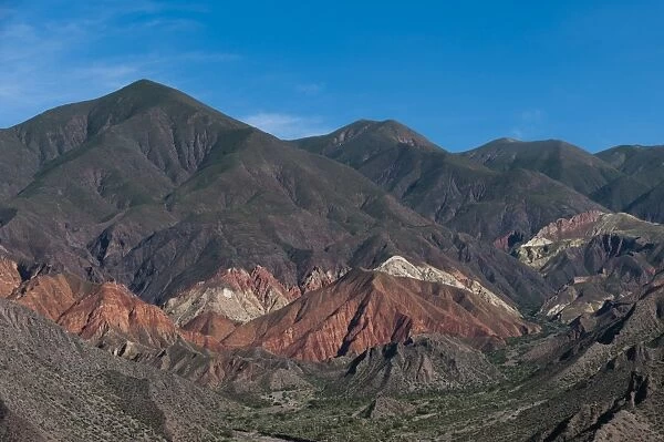Nature works its magic with stone, Jujuy province famous for its extraordinary palette of colors