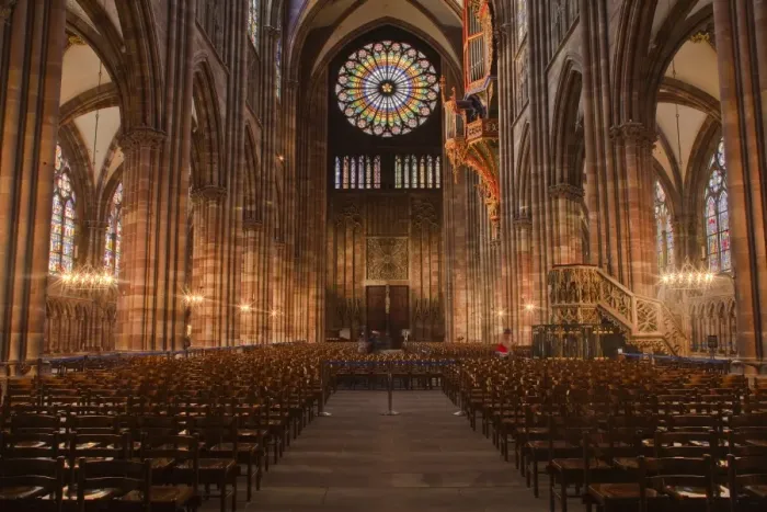 Framed Print : The nave of Strasbourg cathedral, Strasbourg, Bas-Rhin, Alsace, France, Europe Framed Print : The nave of Strasbourg cathedral, Strasbourg, Bas-Rhin, Alsace, France, Europe