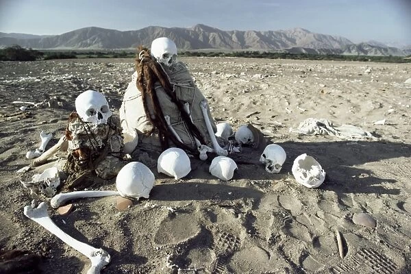 Nazca desert cemetery