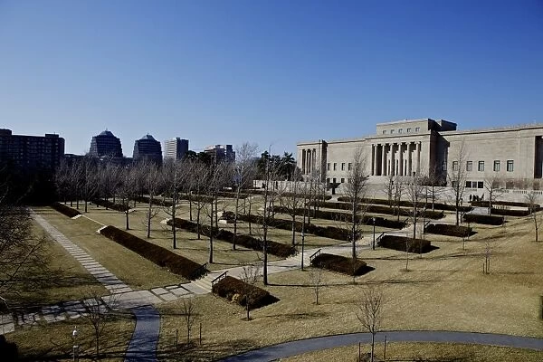 The Nelson-Atkins Museum of Art, in Kansas City, Missouri, United States of America, North America