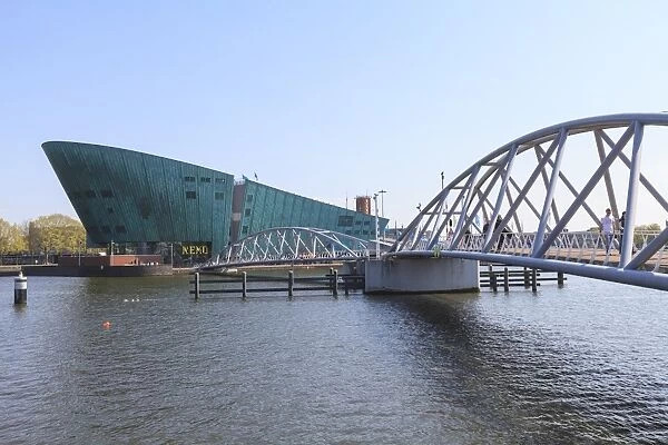 NEMO science and technology museum, architect Renzo Piano, Eastern Docks, Amsterdam, Netherlands, Europe