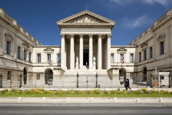 Framed Print : The Neoclassical Palais de Justice, Rue Foch, Montpellier, Languedoc-Roussillon, France, Europe Framed Print : The Neoclassical Palais de Justice, Rue Foch, Montpellier, Languedoc-Roussillon, France, Europe
