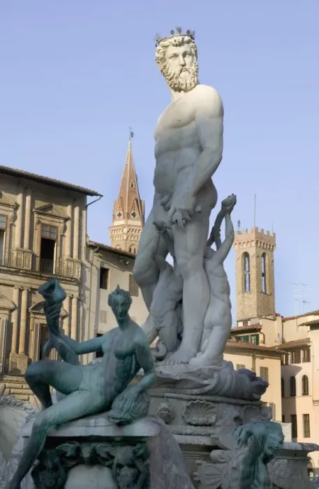 Framed Print : Neptunes fountain, (Fontana del Nettuno), Florence, Tuscany, Italy, Europe Framed Print : Neptunes fountain, (Fontana del Nettuno), Florence, Tuscany, Italy, Europe