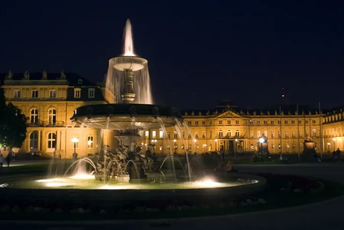 Framed Print : Neues Schloss at Schlossplatz (Palace square) Framed Print : Neues Schloss at Schlossplatz (Palace square)