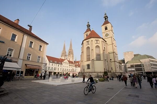 Neupfarrkirche, Regensburg, Bavaria, Germany, Europe