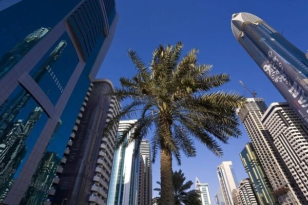 New architecture along Sheikh Zayed Road