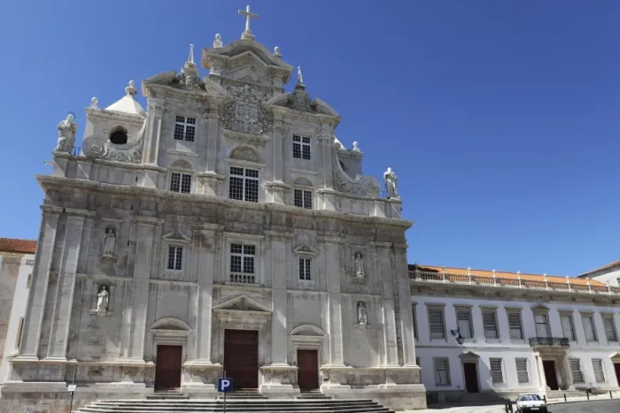 Framed Print : New Cathedral (Se Nova), formerly a Jesuit College, with Mannerist lower Framed Print : New Cathedral (Se Nova), formerly a Jesuit College, with Mannerist lower