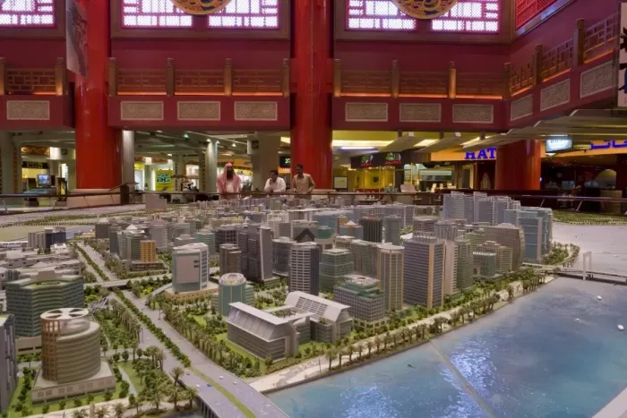 Framed Print : New developments model for Dubai, China Court, Ibn Battuta Shopping Mall Framed Print : New developments model for Dubai, China Court, Ibn Battuta Shopping Mall