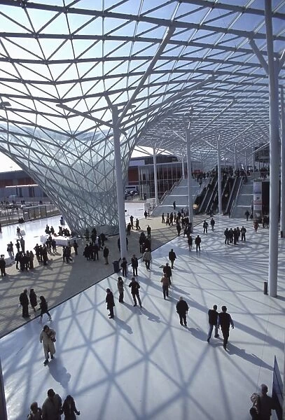 The new Fiera Milan complex, Milan, Lombardy, Italy, Europe
