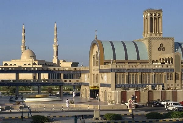 New souk and new mosque
