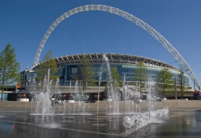 Framed Print : New stadium, Wembley, London, England, United Kingdom, Europe Framed Print : New stadium, Wembley, London, England, United Kingdom, Europe