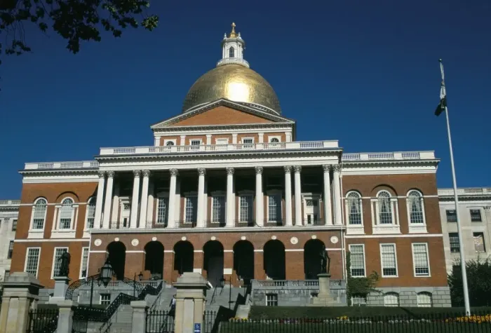 Framed Print : The New State House Framed Print : The New State House