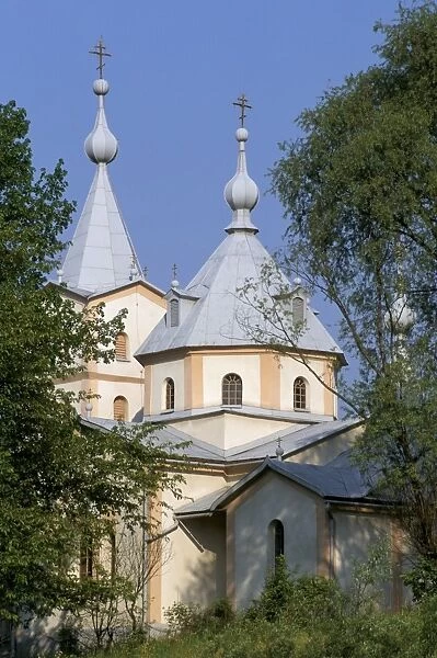 New stone Orthodox church