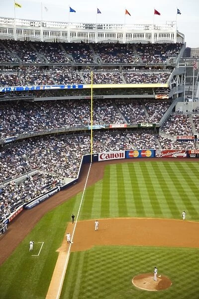New Yankee Stadium, located in the Bronx, New York, United States of America